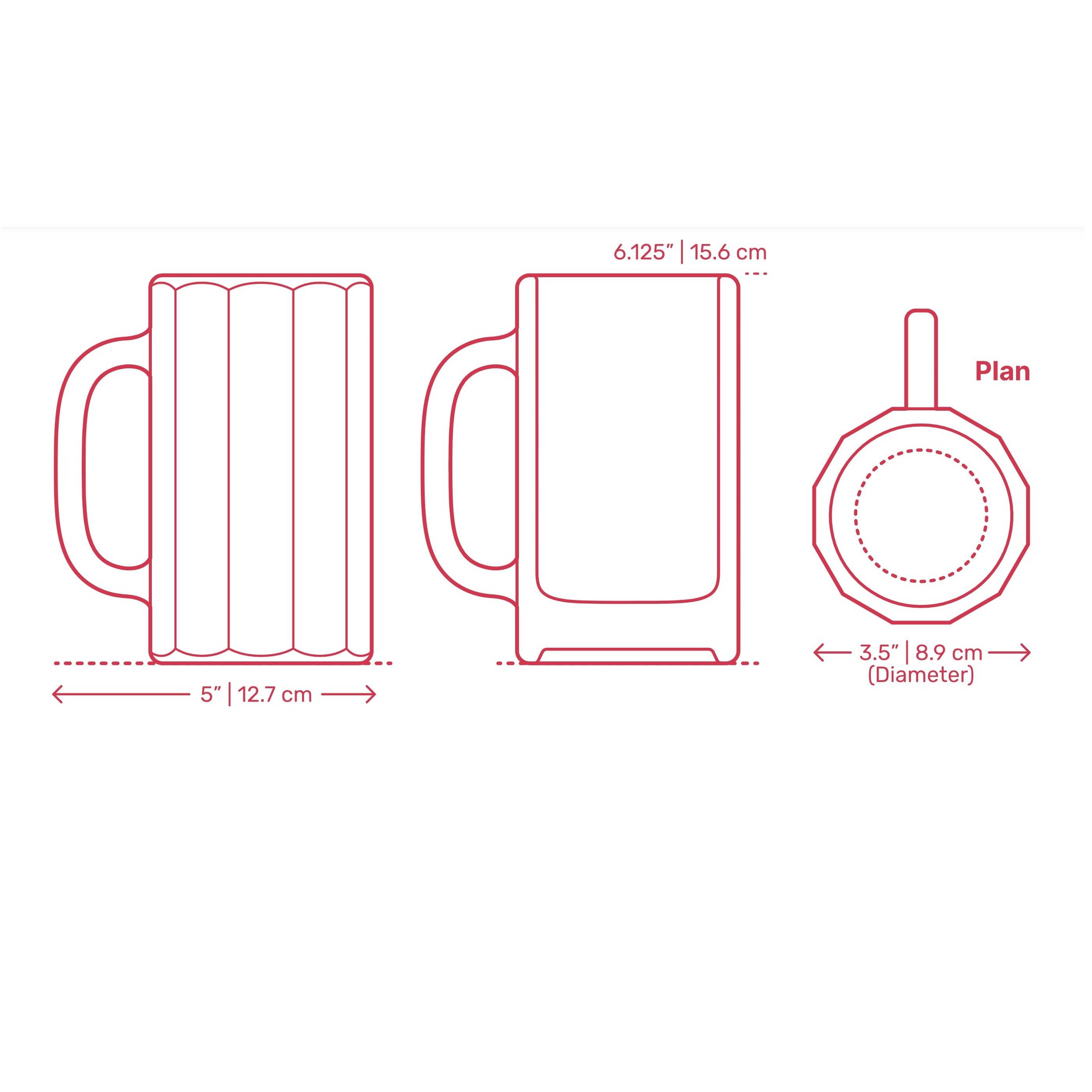 God is on holiday printed Beer Mug