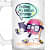 Feeling little bit Strange Printed Beer Mug - front_view
