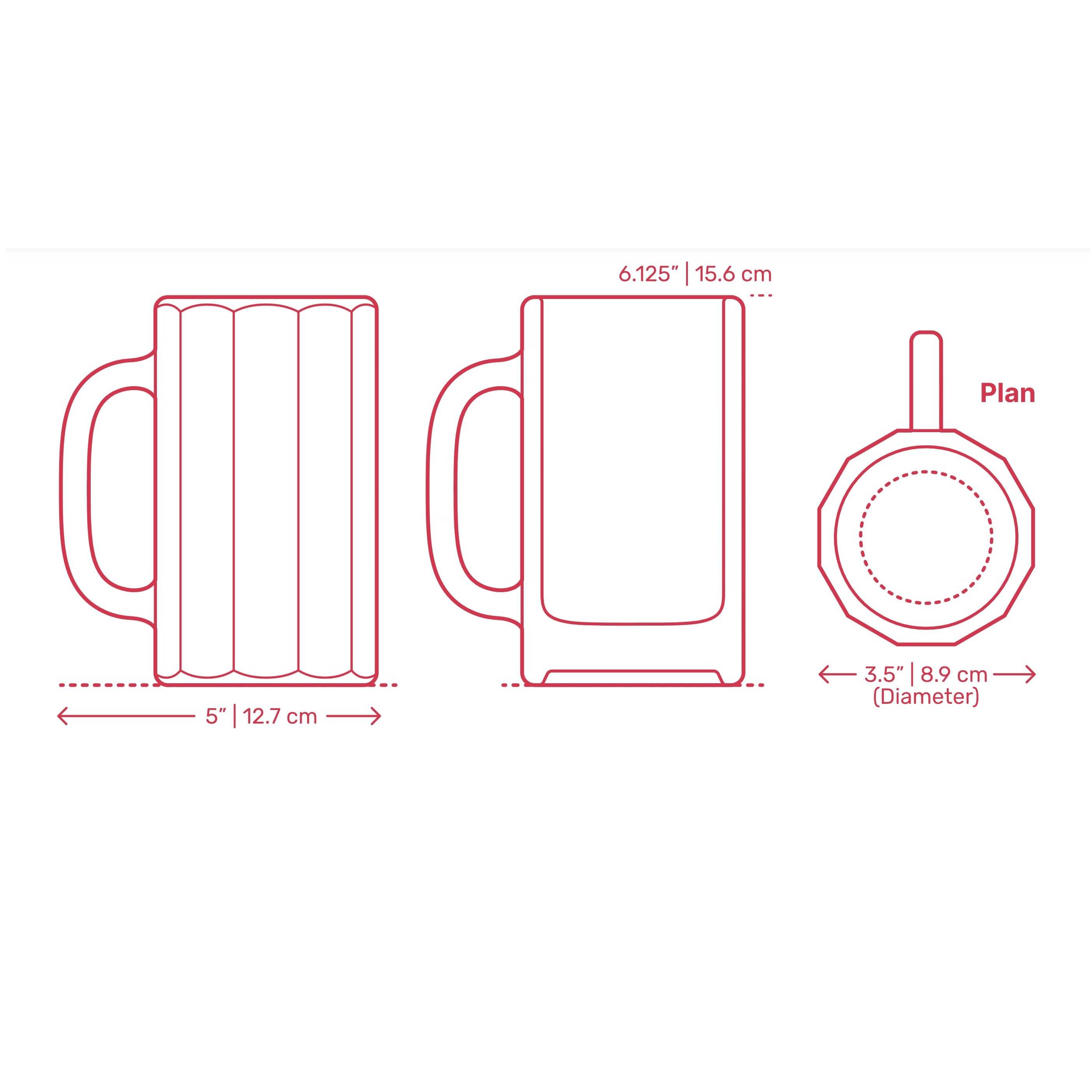 Feeling little bit Strange Printed Beer Mug