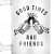 'Good times bad friends' design printed Beer Mug - front_view
