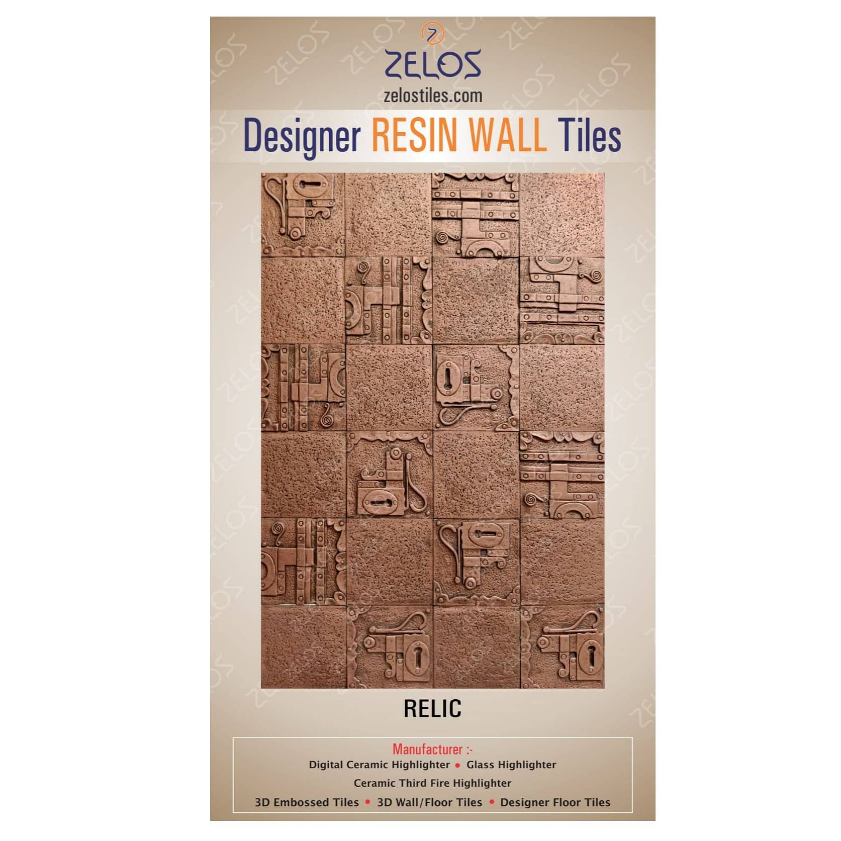 Resin tile