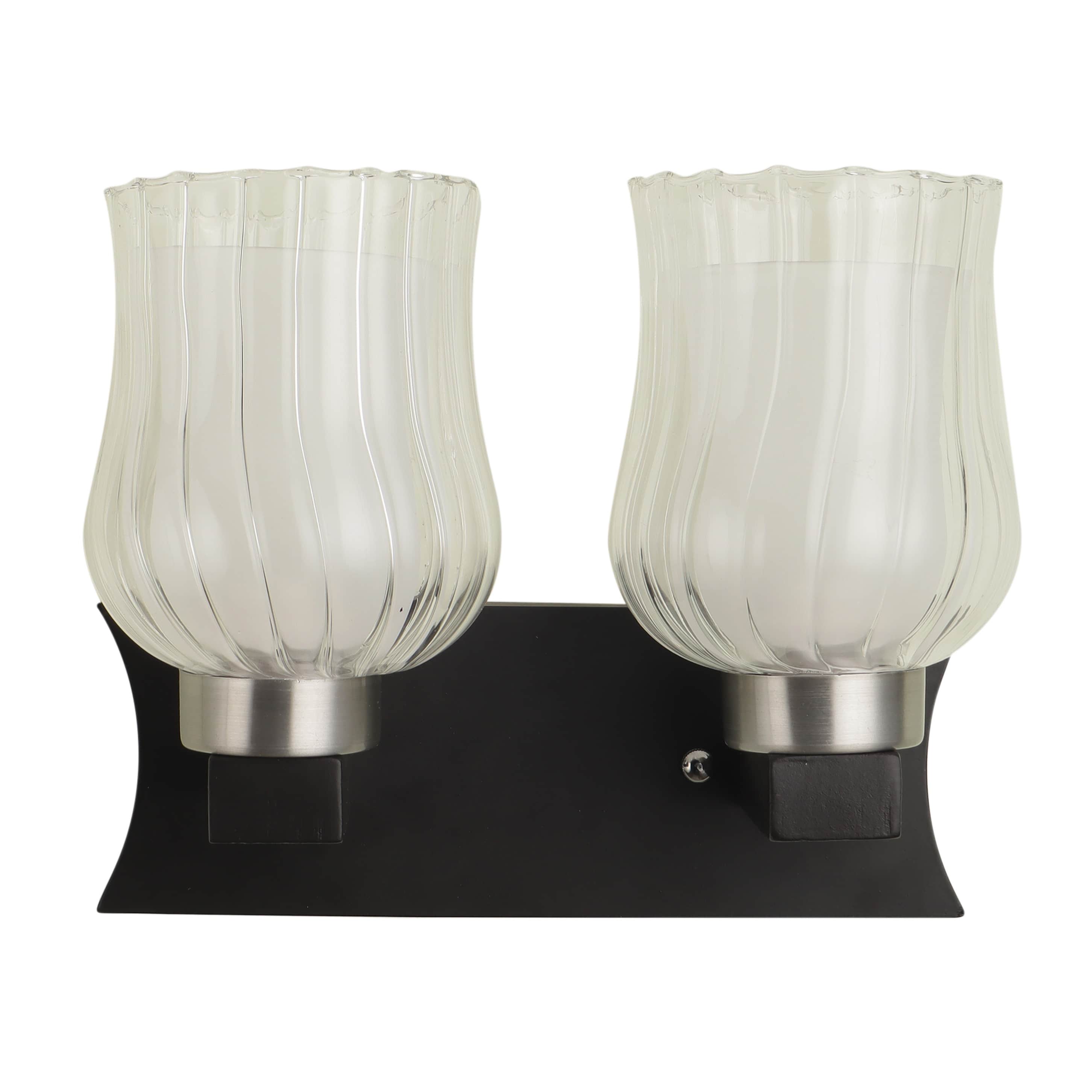 Glass Wall Sconces - front_view