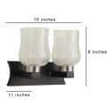 Glass Wall Sconces - top_view