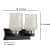 Glass Wall Sconces - top_view