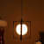 White Glass Single Hanging Light by Jainsons Lights- SQ-HL - without Bulb - top_view