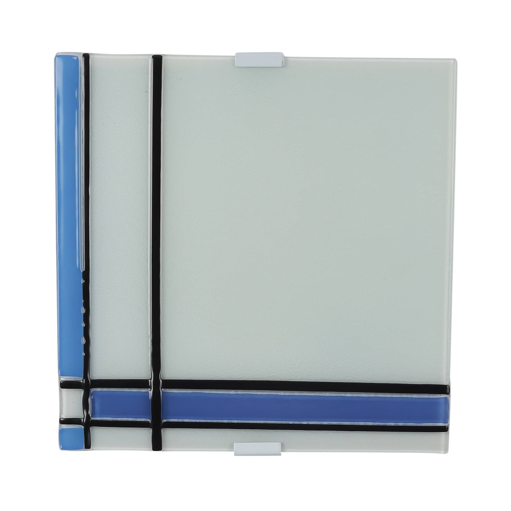 White Metal Wall Light 12"