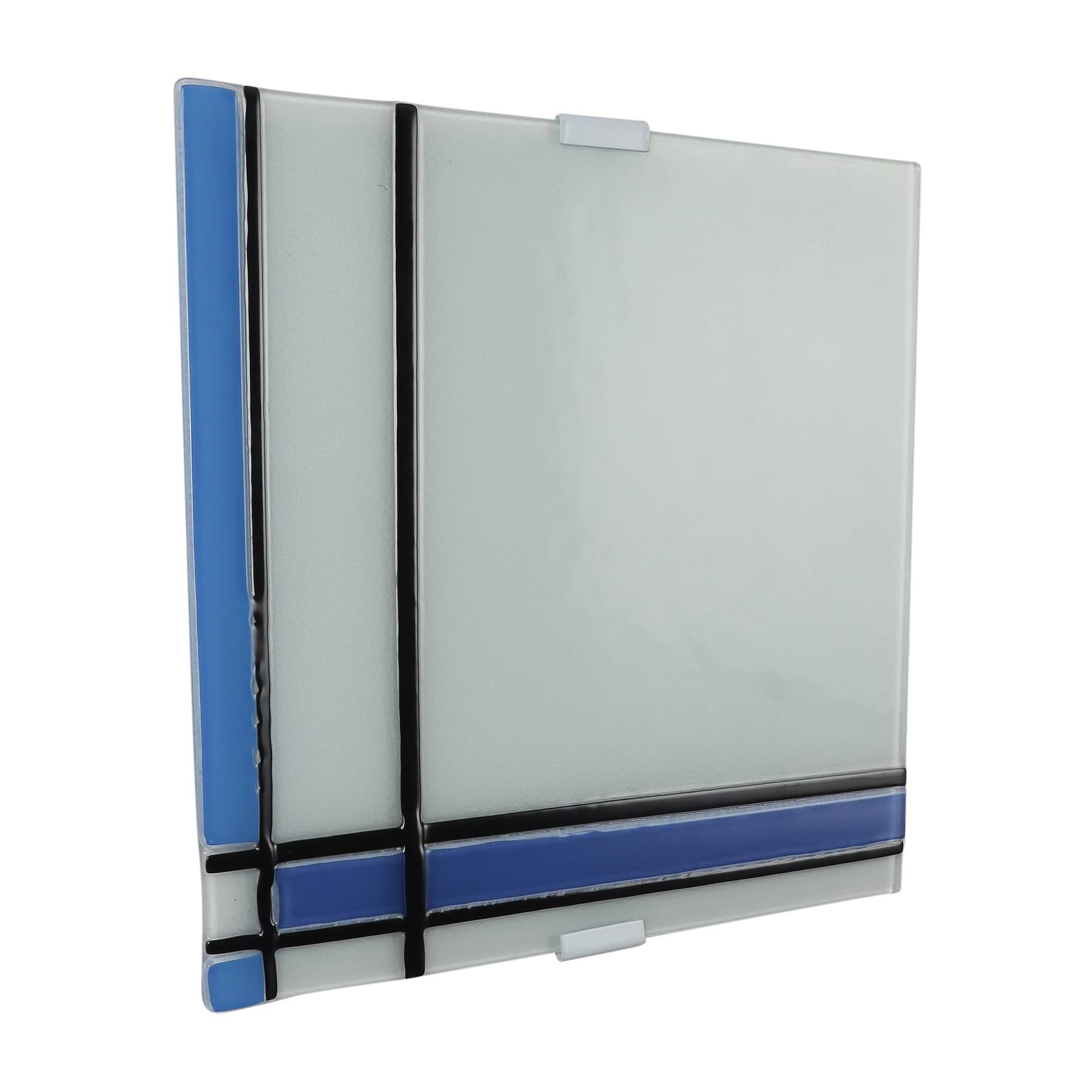 White Metal Wall Light 12"