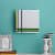 White Metal Wall Lamp 12" - front_view