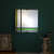 White Metal Wall Lamp 12" - top_view