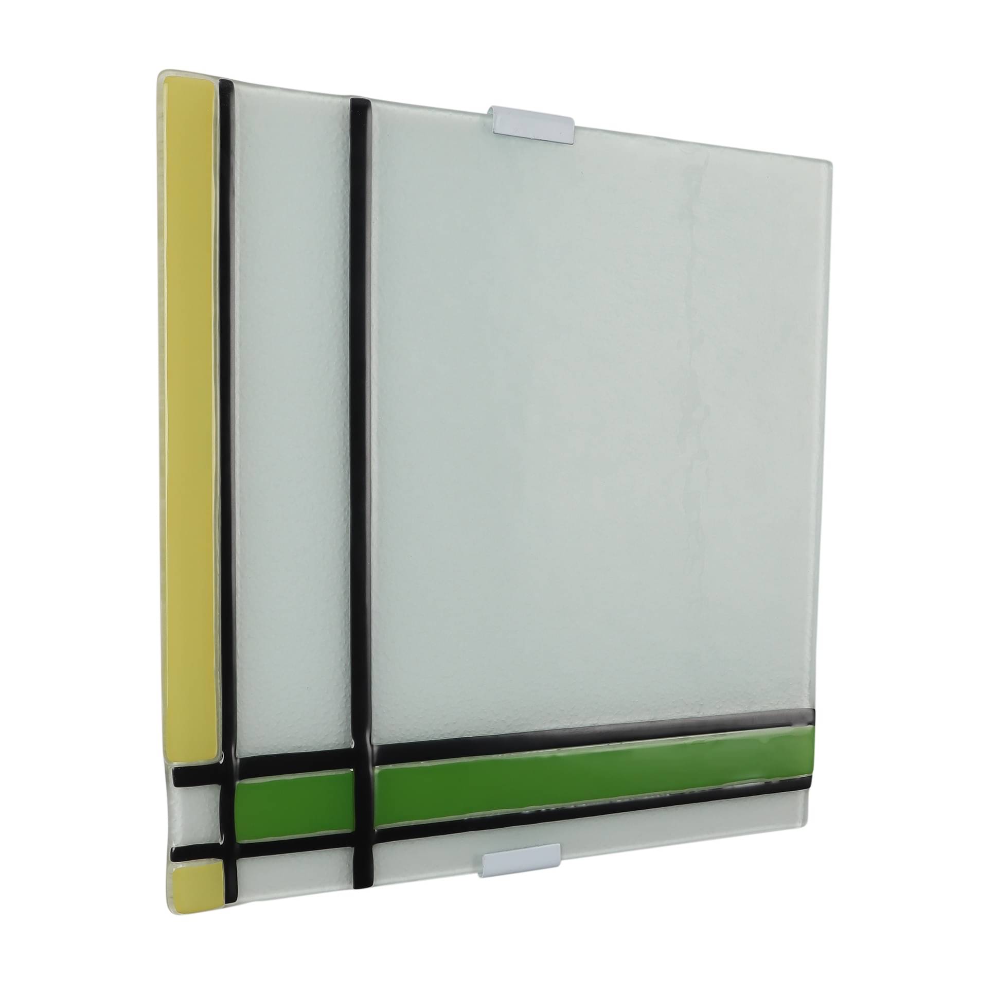 White Metal Wall Lamp 12"