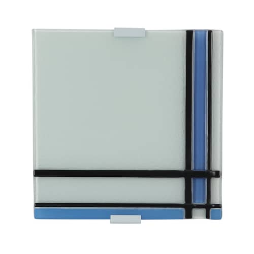 White Metal Wall Light 9"