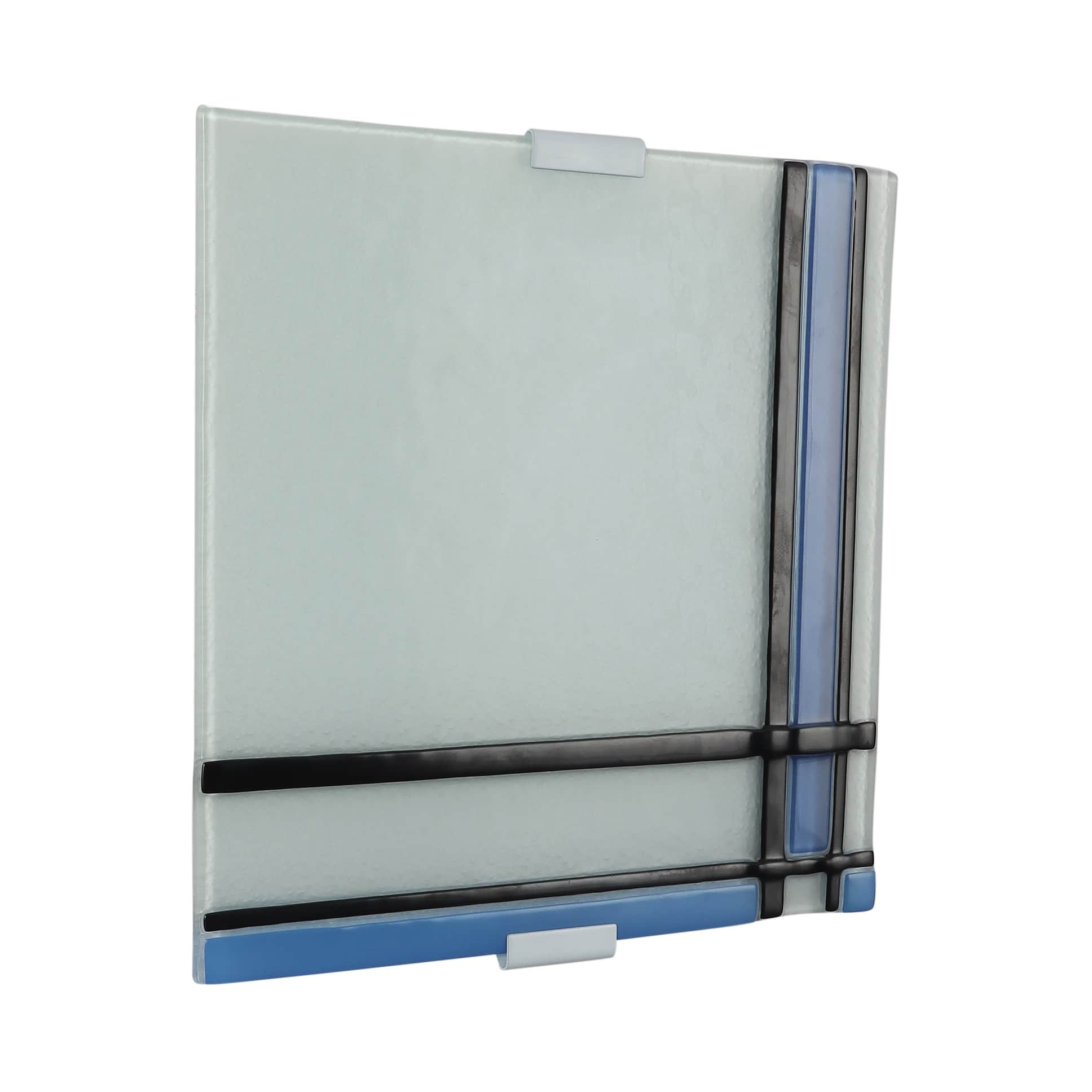 White Metal Wall Light 9" - left_view