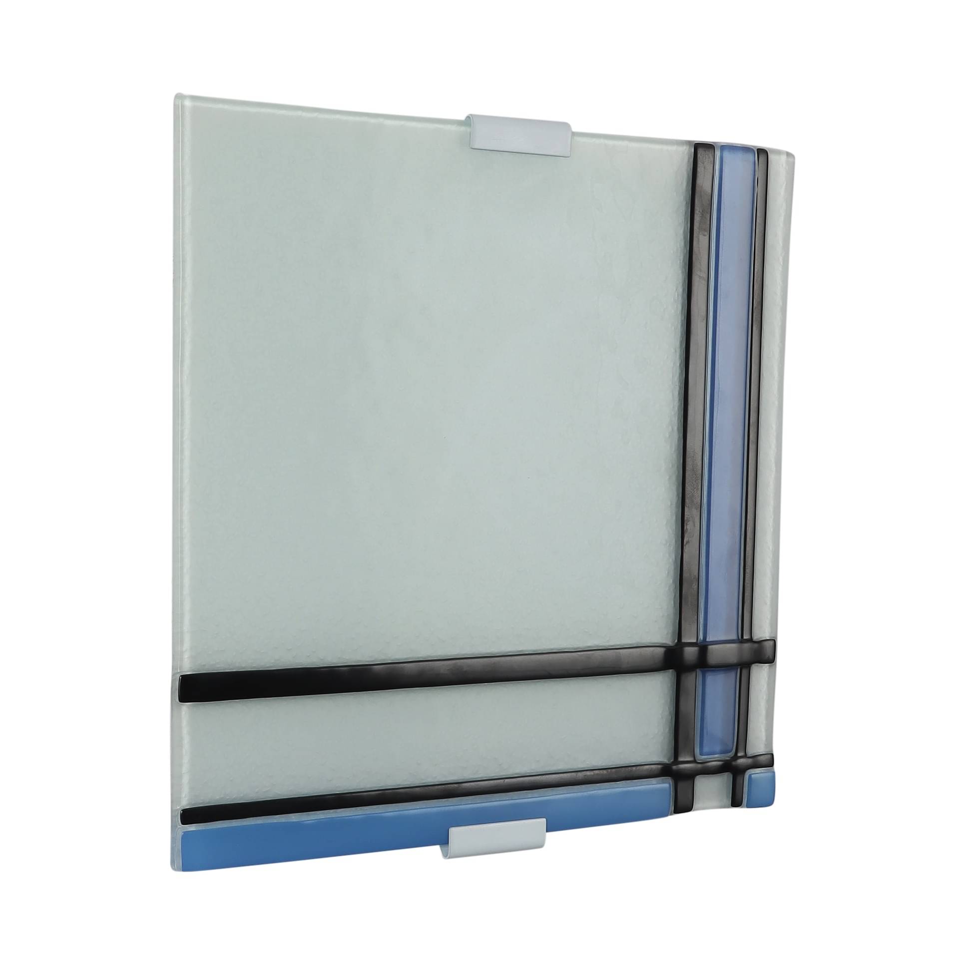 White Metal Wall Light 9"