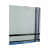 White Metal Wall Light 9" - left_view