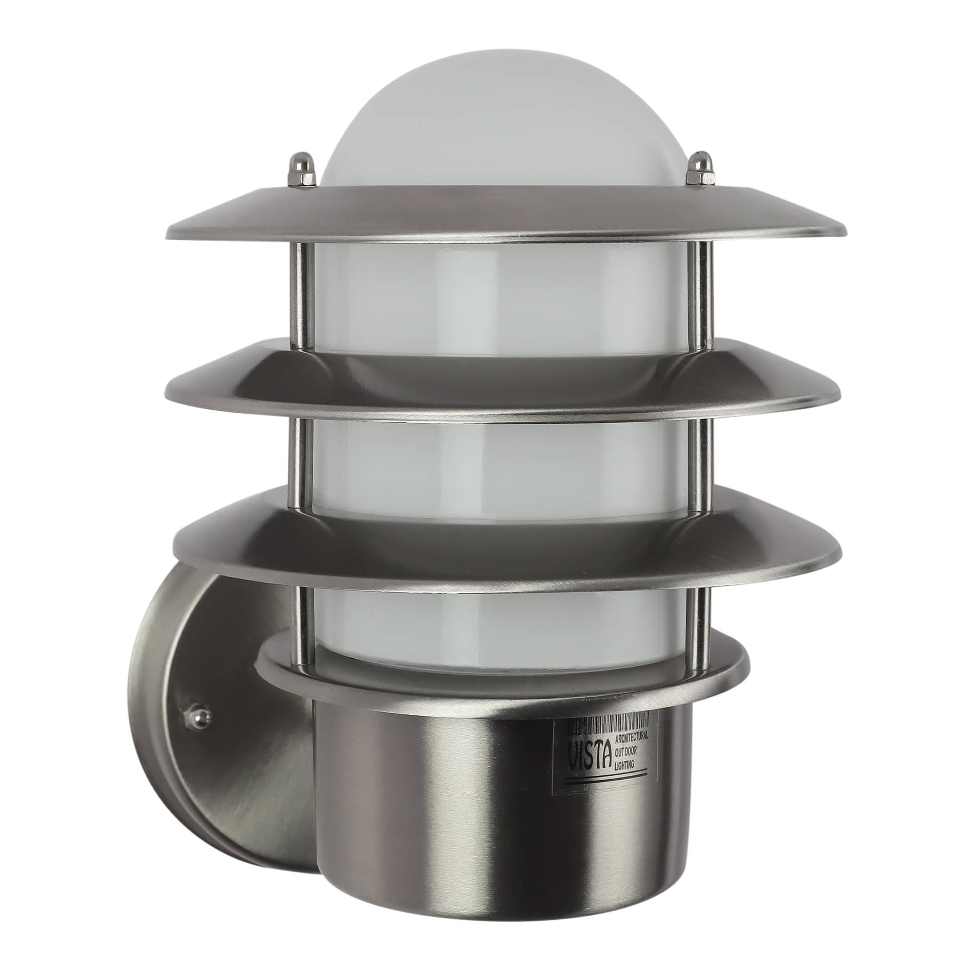 Silver Metal Wall Light Holder