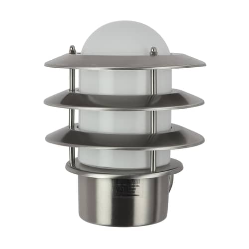 Silver Metal Wall Light Holder
