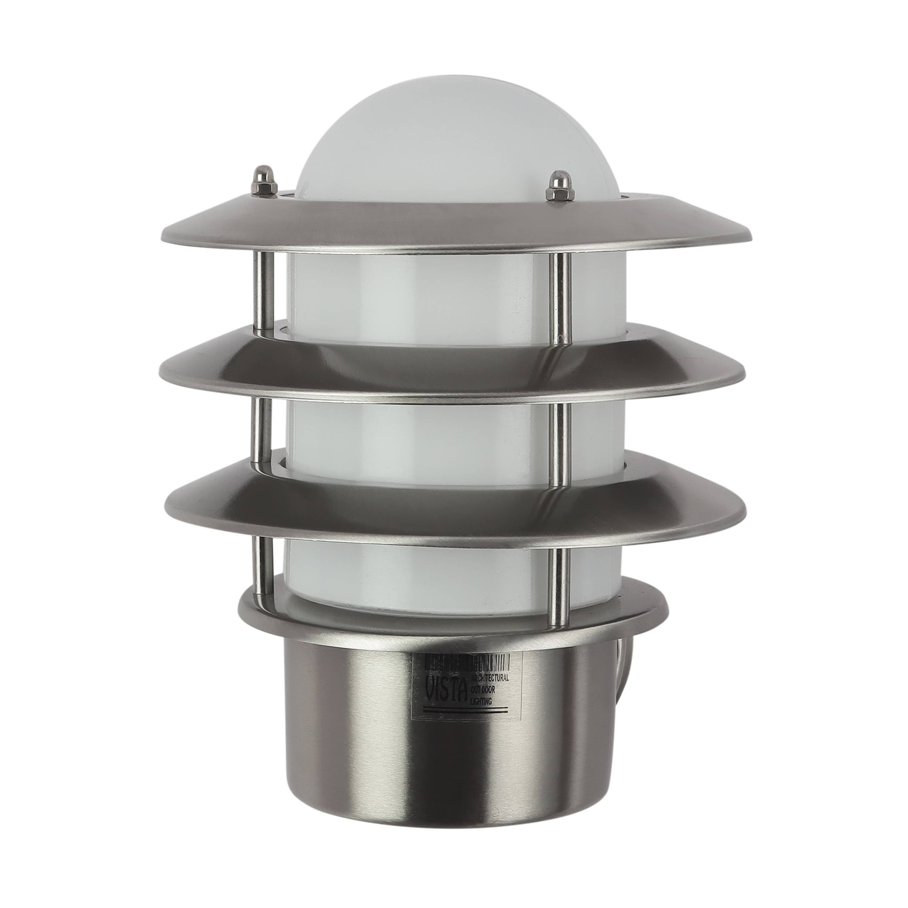 Silver Metal Wall Light Holder