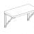 Folding Table Bracket - top_view