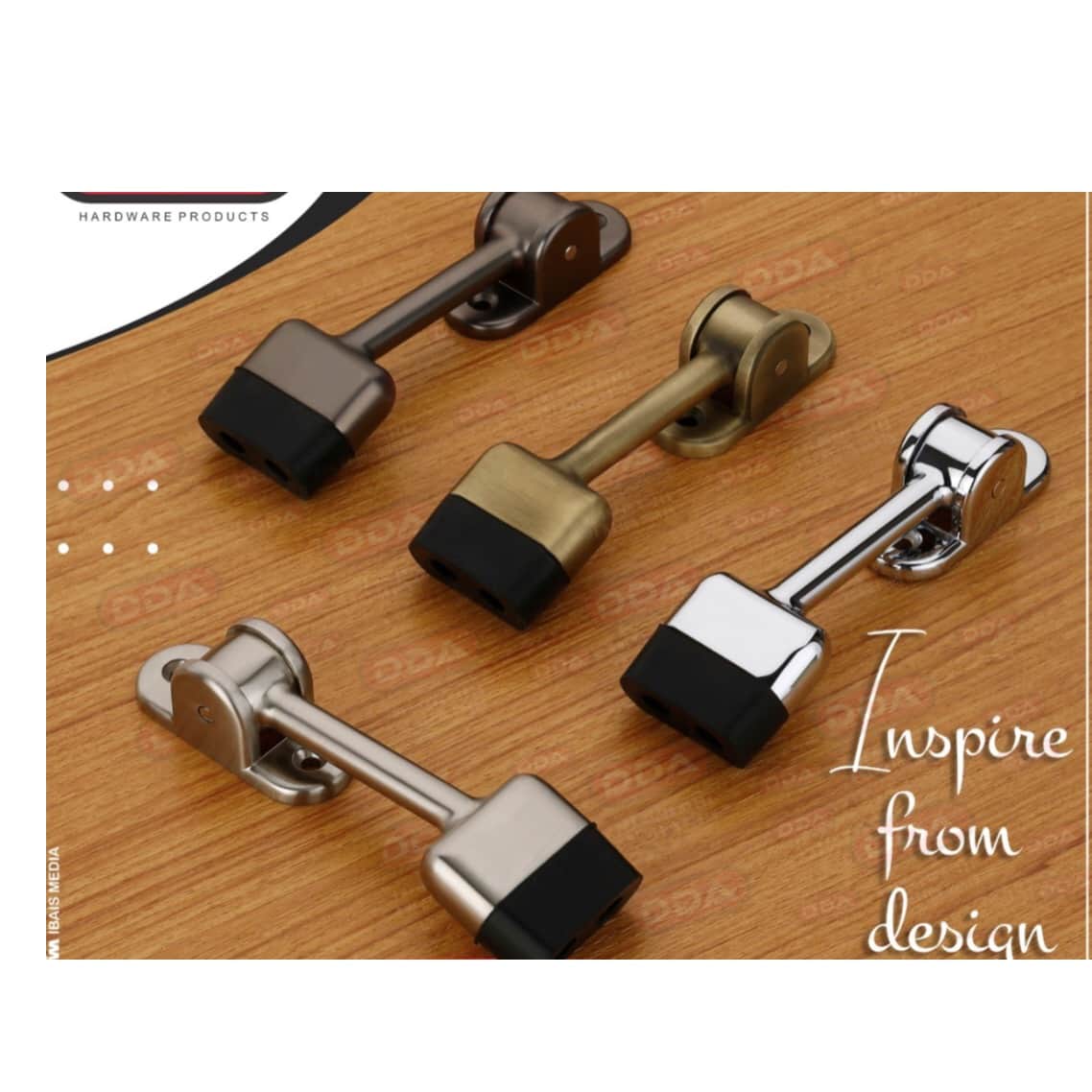 Rubber Door Stopper for Main Door - rear_view