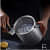 Satin Finish Stainless Steel Double wall Ice Bucket Set 2 L - left_view