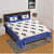 Cotton Double Bed sheet With Pillow Covers - photo