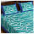 Cotton Double Bed sheet With Pillow Covers - Teal - front_view