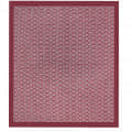 Cotton Double Bed sheet With Pillow Covers - Maroon - rear_view