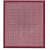 Cotton Double Bed sheet With Pillow Covers - Maroon - rear_view