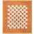 Cotton Double Bedsheet With Pillow Covers - Brown - rear_view