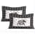 Cotton Double Bedsheet With Pillow Covers - Grey - top_view