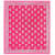 Cotton Double Bedsheet With Pillow Covers - Pink - rear_view