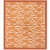 Cotton Double Bedsheet With Pillow Covers - Brown - rear_view