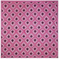 Cotton Double Bedsheet With Pillow Covers - Purple - rear_view