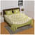 Cotton Double Bedsheet With Pillow Covers - Green - photo