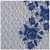 Cotton Printed Double Bed sheet With Pillow Covers - Blue - rear_view