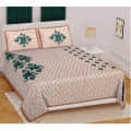 Cotton Printed Double Bed sheet With Pillow Covers - photo