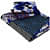 Cotton Double Bedsheet With Pillow Covers Printed - Purple - left_view