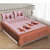 Cotton Double Bedsheet With Pillow Covers Jaipuri Print - Pink - photo