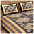 Cotton Double Bedsheet With Pillow Covers Jaipuri Print - Black - front_view