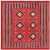 Cotton Double Bedsheet With Pillow Covers Jaipuri Print - Red - top_view