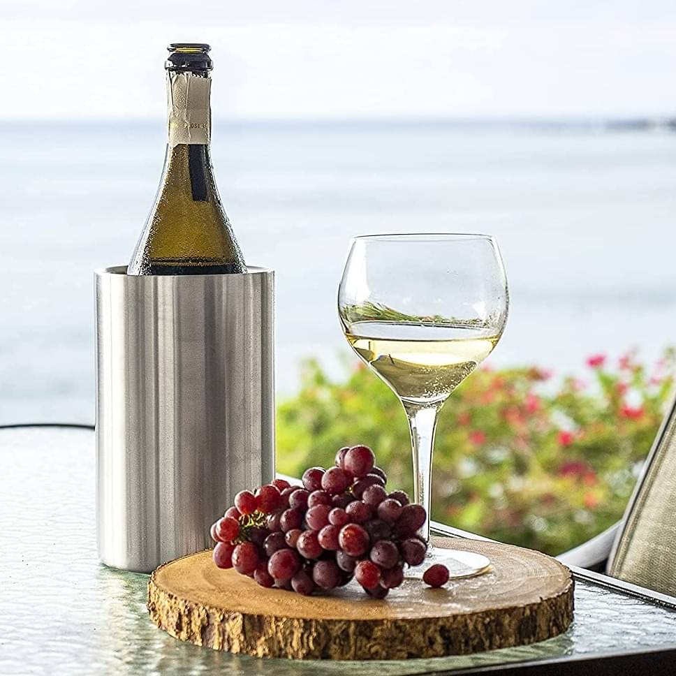 Stainless Steel Double Walled Wine Cooler