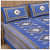 Cotton Double Bedsheet With Pillow Covers Jaipuri Print - Blue - front_view