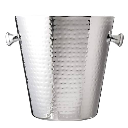 Hammered Ridge Stainless Steel Champagne Bucket