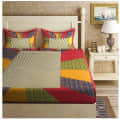 Cotton Double Bedsheet With Pillow Covers Jaipuri Print - front_view