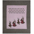 Double Bedsheet With Pillow Covers Jaipuri Print - Pink - rear_view