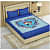 Cotton Double Bedsheet With Pillow Covers Jaipuri Print - Blue - photo