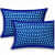 Cotton Double Bedsheet With Pillow Covers Jaipuri Print - Blue - rear_view