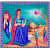 Cotton Double Bedsheet With Pillow Covers Jaipuri Print - Purple - top_view