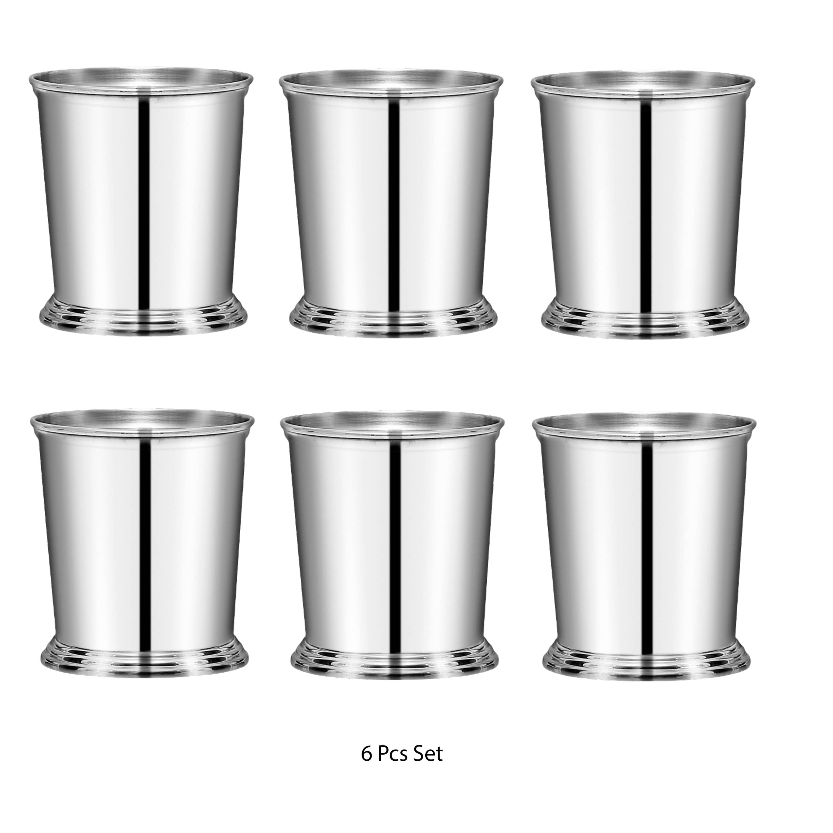 Stainless Steel Mint Julep Cup (Pack of 6)