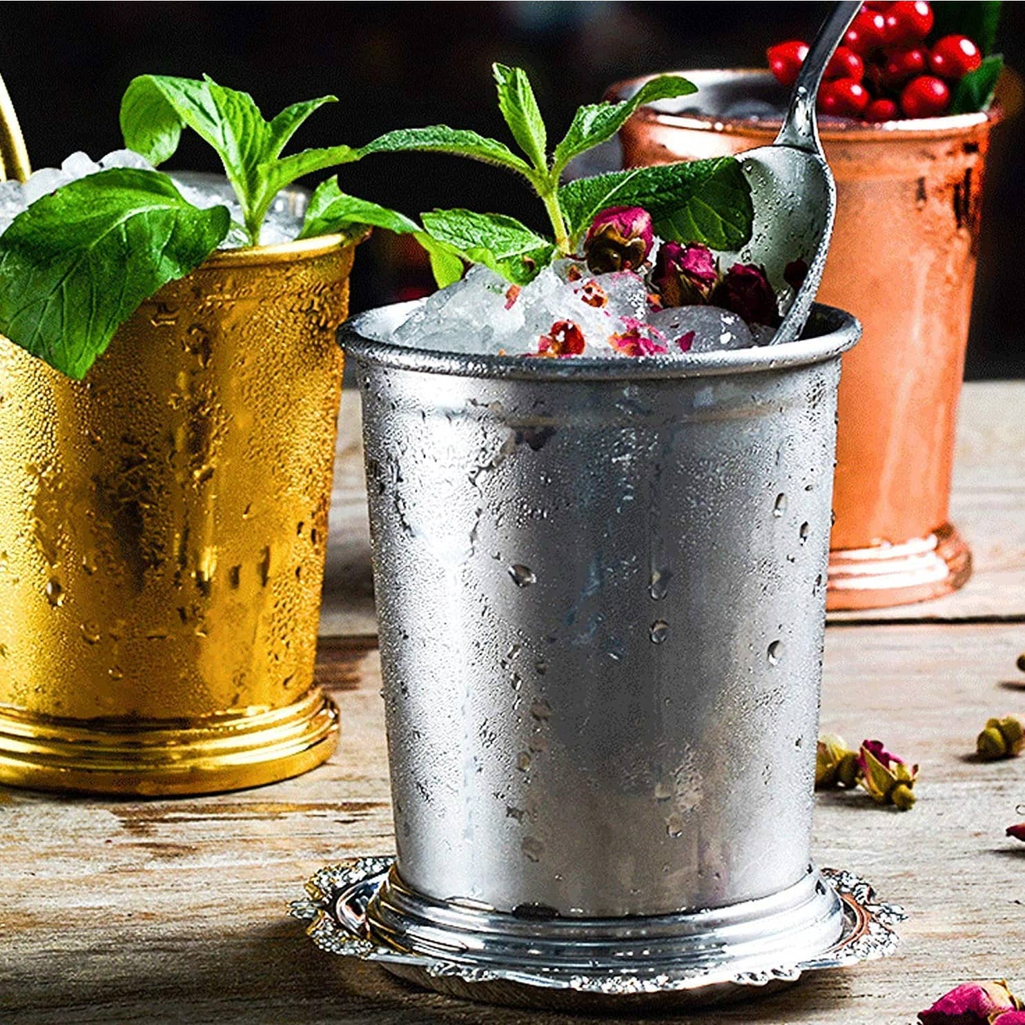 Stainless Steel Mint Julep Cup (Pack of 6)
